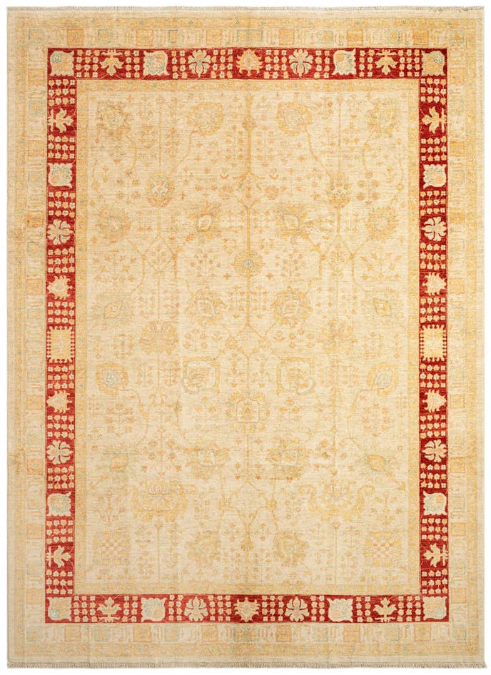 Detail image of 8' 3 x 11' 3 Kaizar Wool Rug
