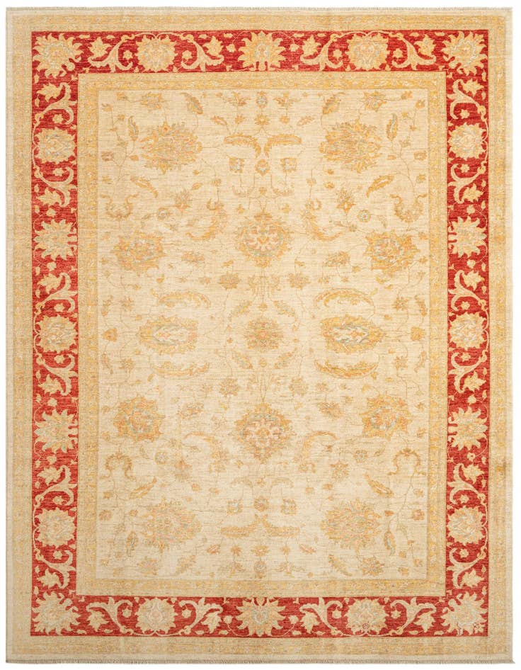 Detail image of 8' 5 x 11' 3 Kaizar Wool Rug