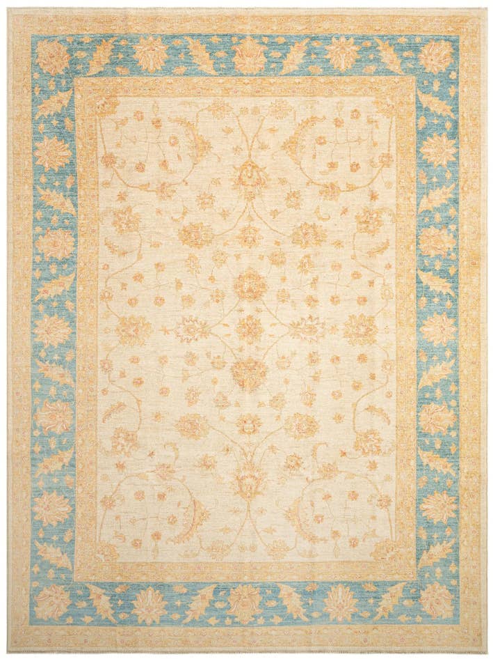 Detail image of 8' 3 x 11' 1 Kaizar Wool Rug