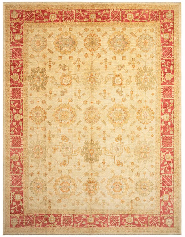 Detail image of 9' 2 x 11' 10 Kaizar Wool Rug