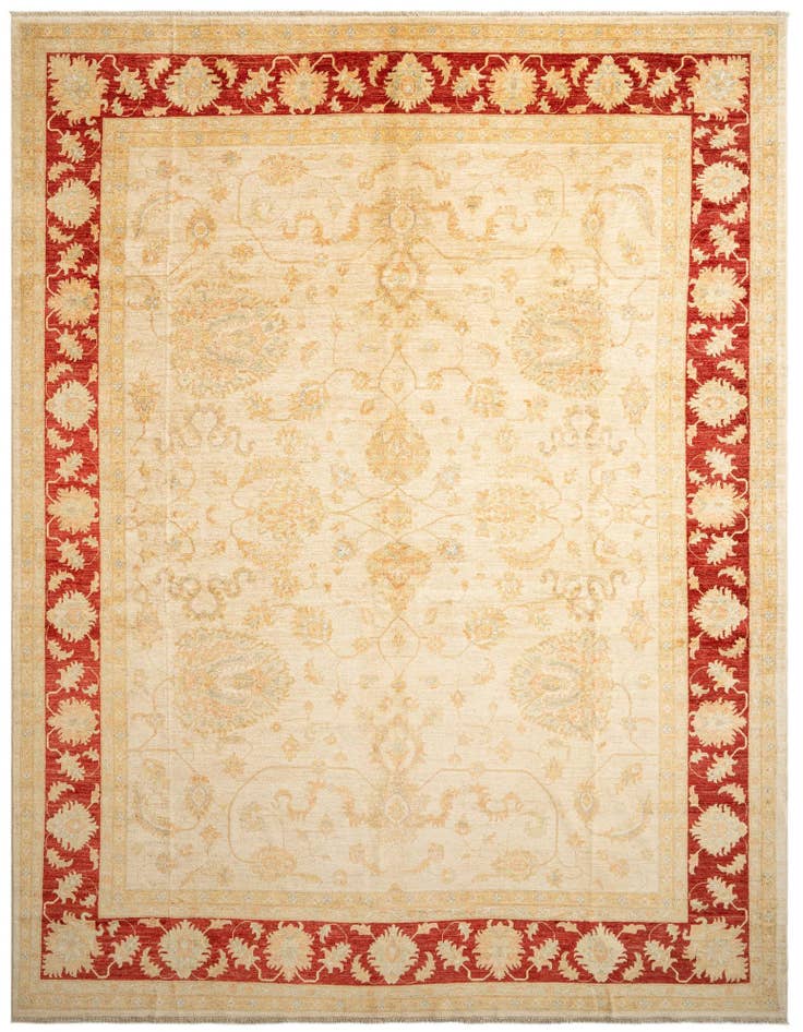 Detail image of 10' 2 x 13' 1 Kaizar Wool Rug