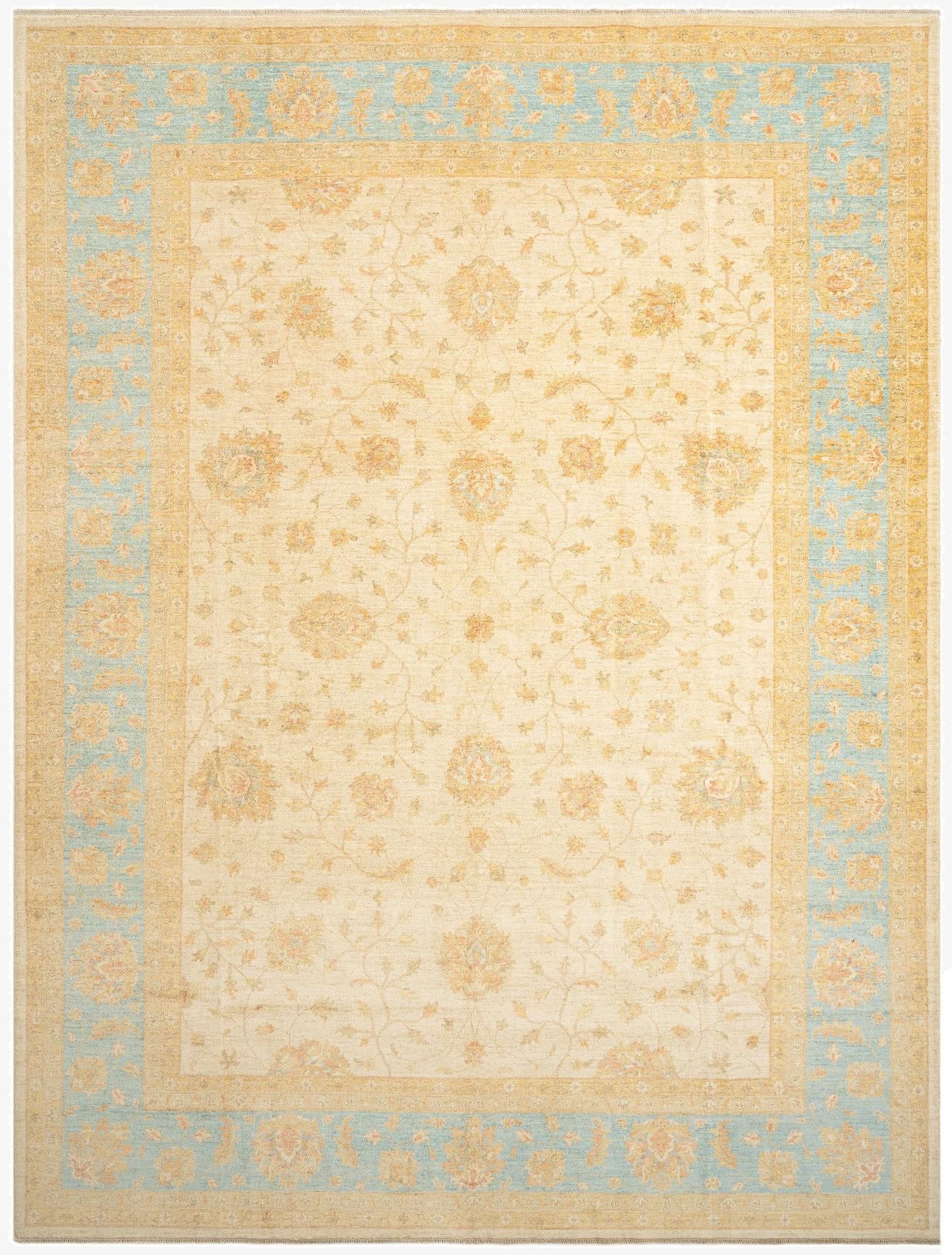10' 1 x 13' 4 Kaizar Wool Rug