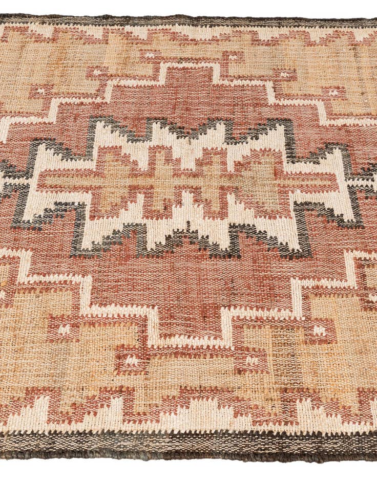 Detail image of 4' 4 x 6'  Hand Woven Kala Handwoven Jute Rug