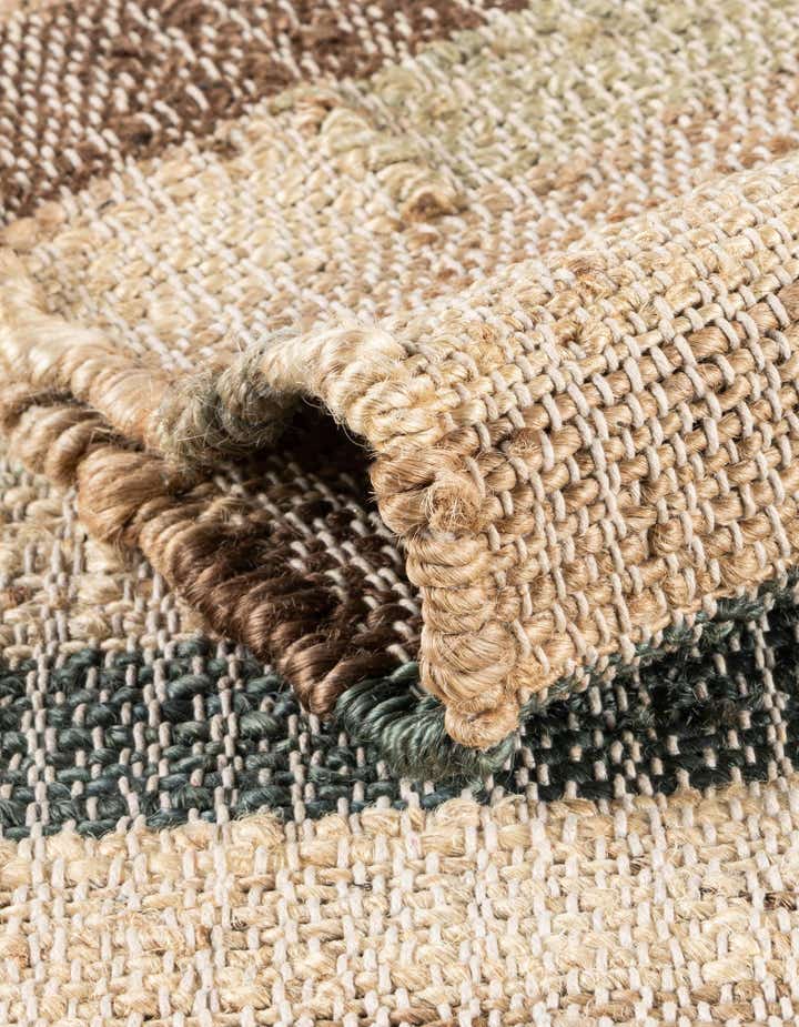 2' x 3' 1 Hand Woven Kala Handwoven Jute Rug