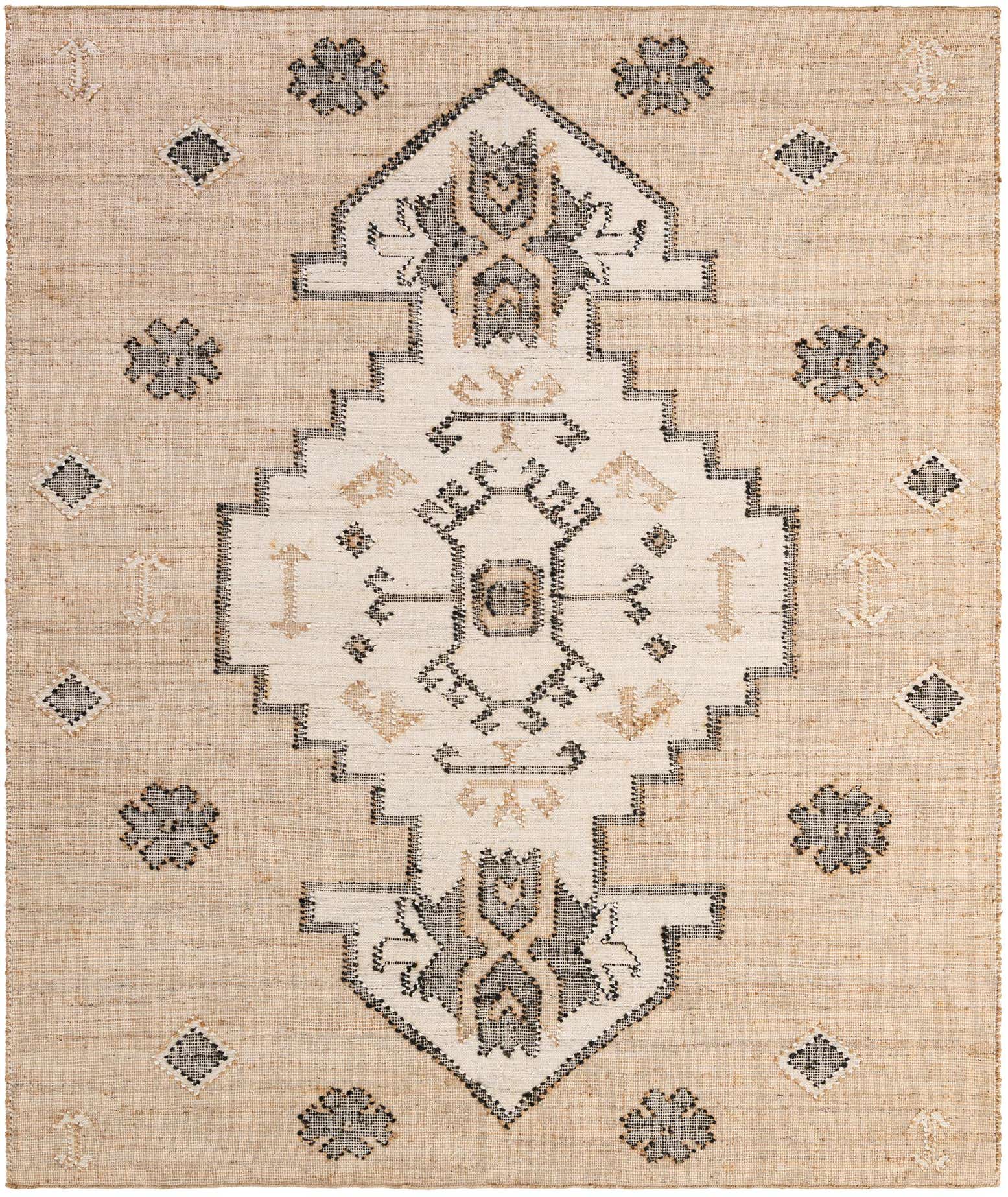 7' 10 x 10' Hand Woven Kala Handwoven Jute Rug