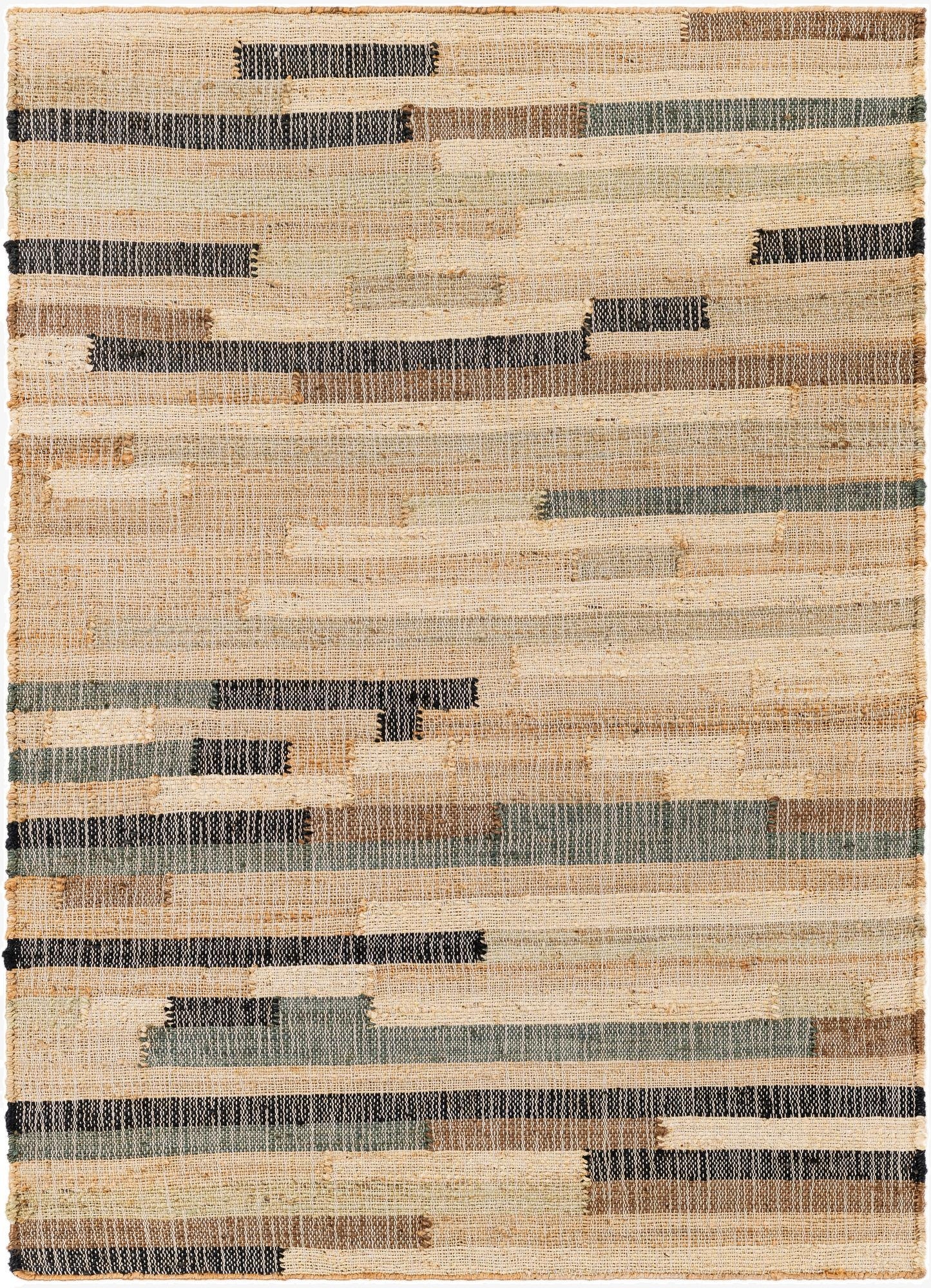4' x 5' 8  Hand Woven Kala Handwoven Jute Rug