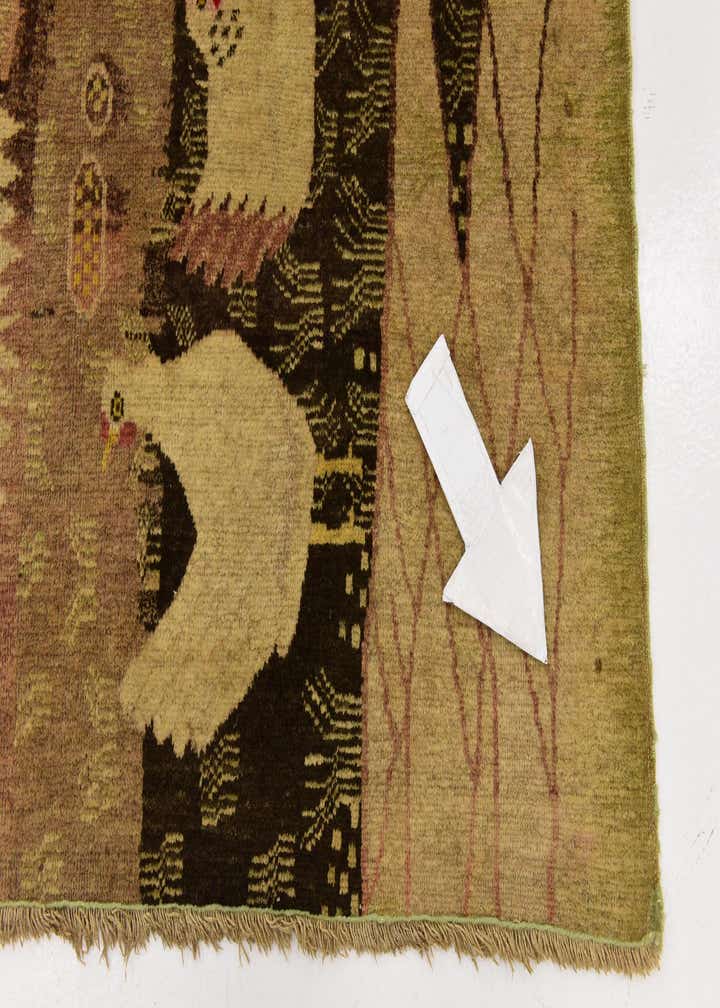 5' 9 x 8' 10 Hand Knotted Karabakh Wool Rug