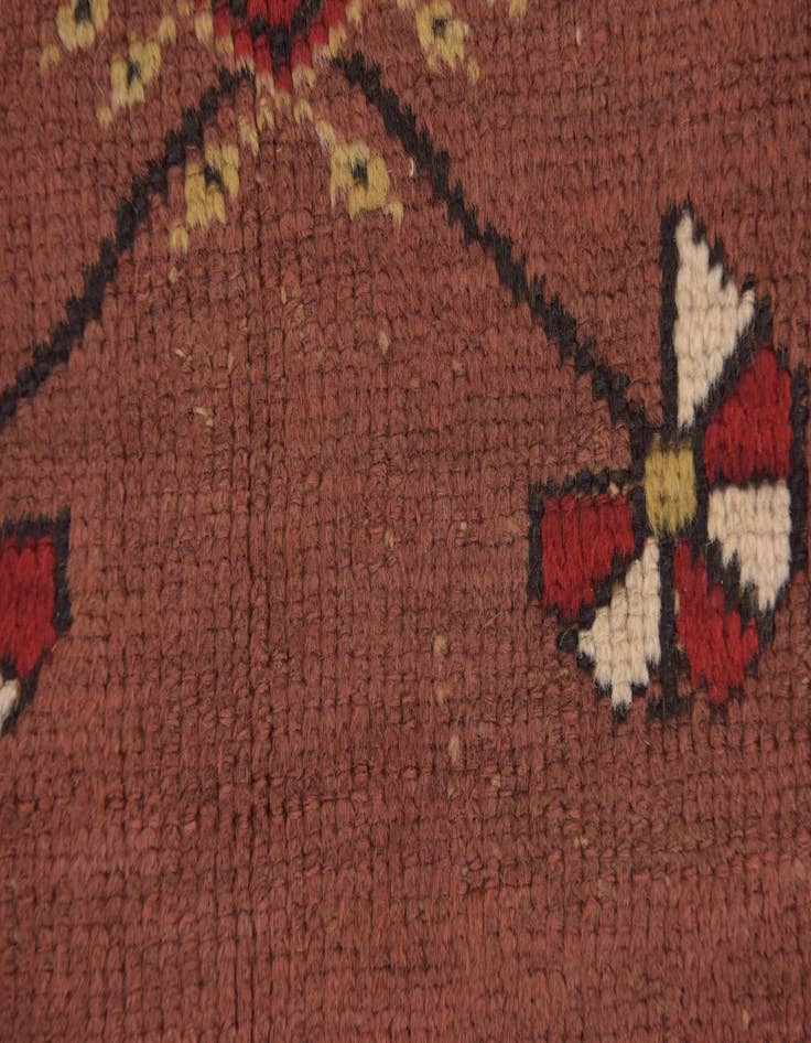 Detail image of 4' 4 x 7' Hand Knotted Kars Oriental Wool Rug