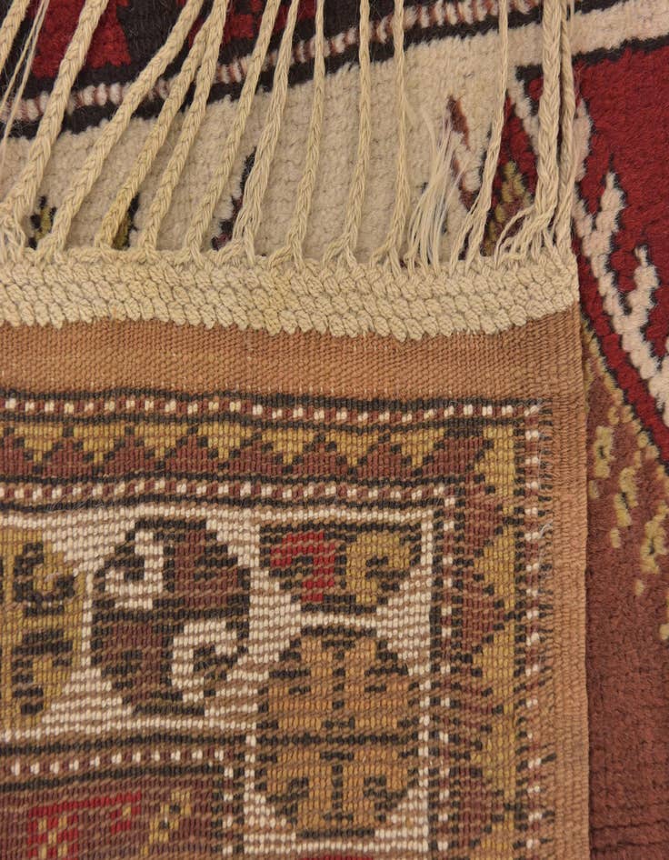 Detail image of 4' 4 x 7' Hand Knotted Kars Oriental Wool Rug