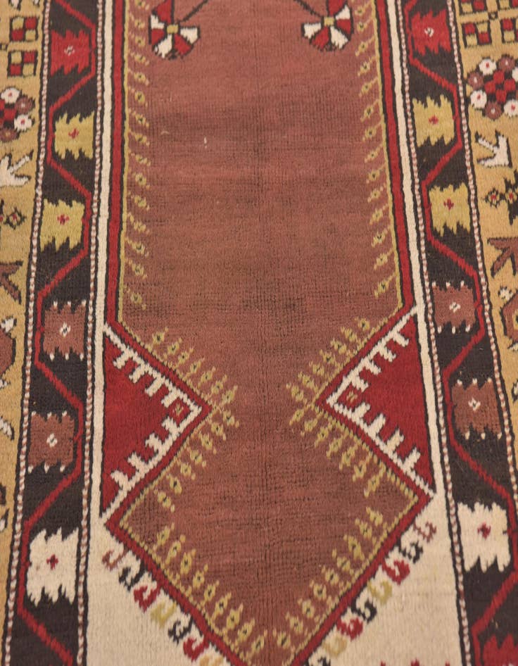 Detail image of 4' 4 x 7' Hand Knotted Kars Oriental Wool Rug