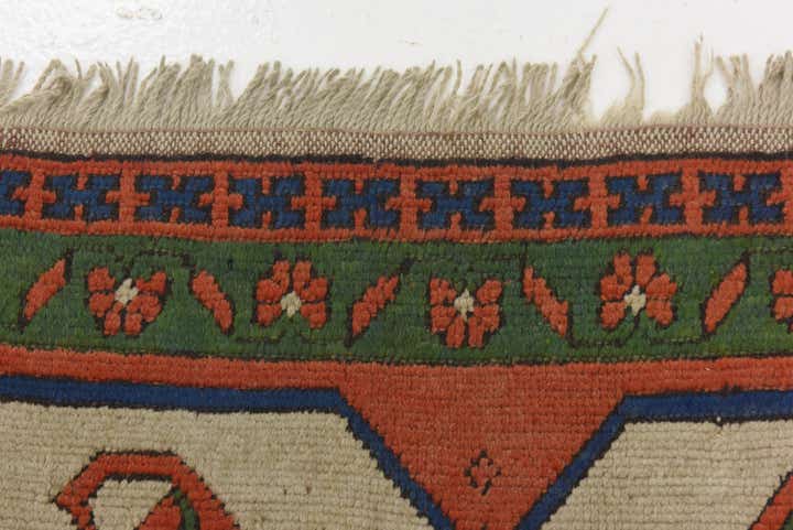 8' x 11' 4 Hand Knotted Kars Wool Rug
