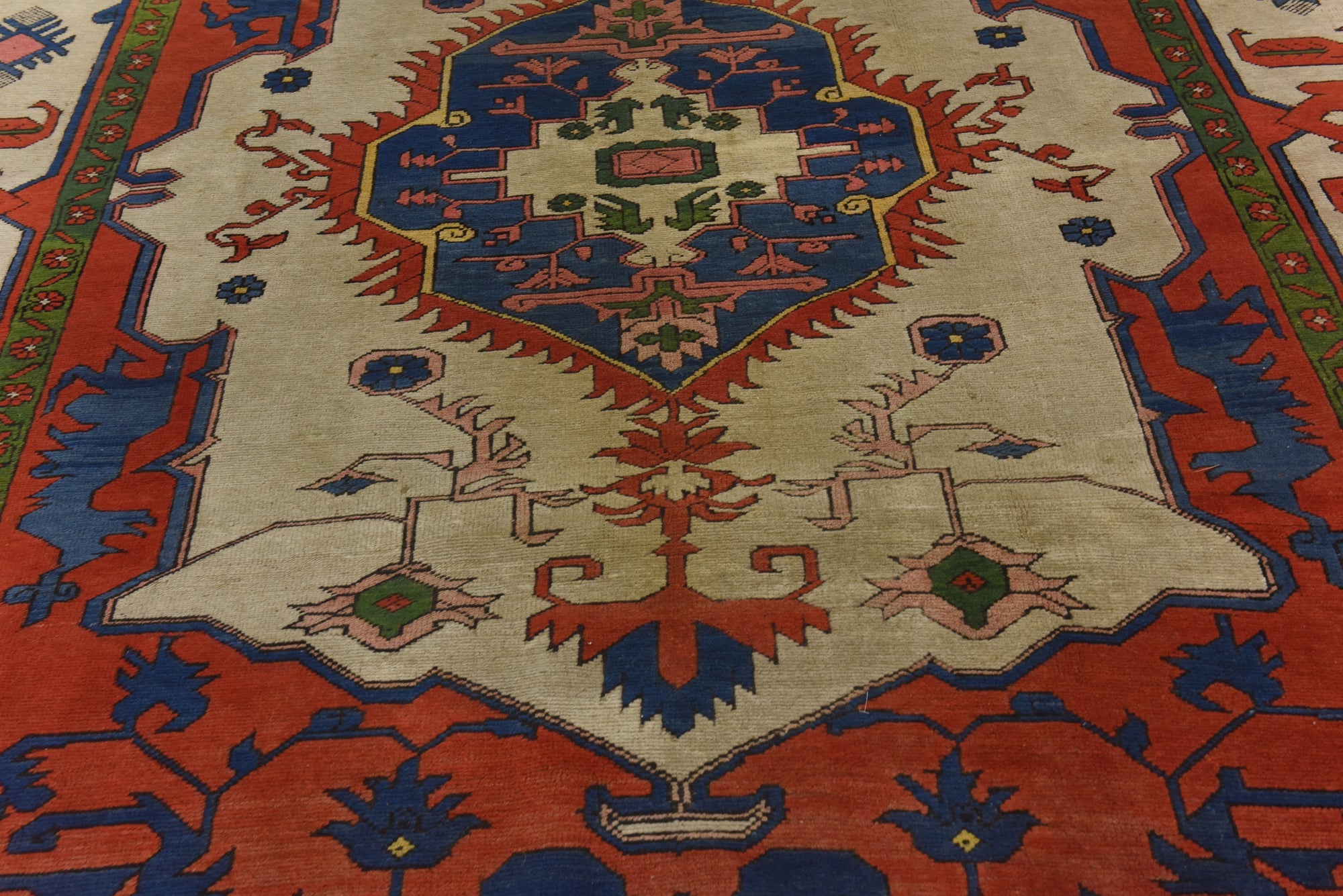 8' x 11' 4 Hand Knotted Kars Wool Rug