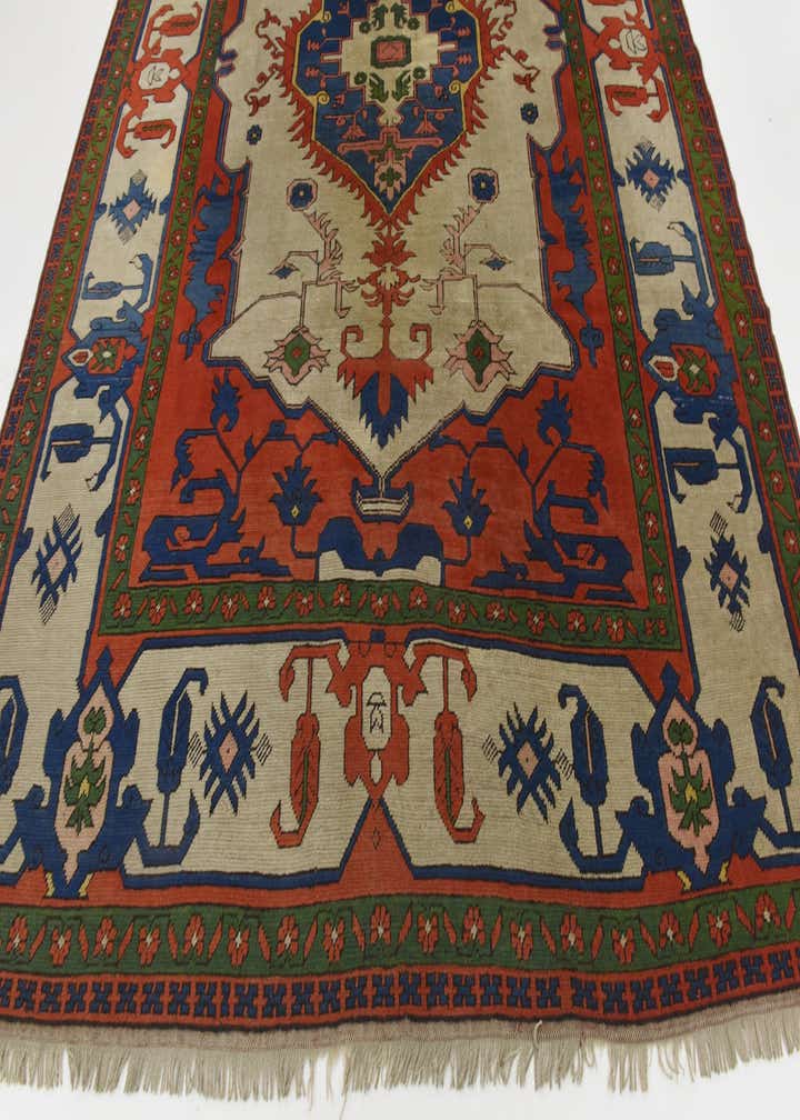 8' x 11' 4 Hand Knotted Kars Wool Rug