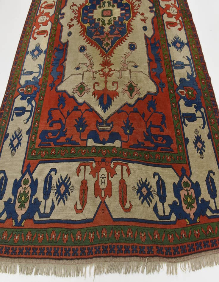 Detail image of 8' x 11' 4 Hand Knotted Kars Wool Rug