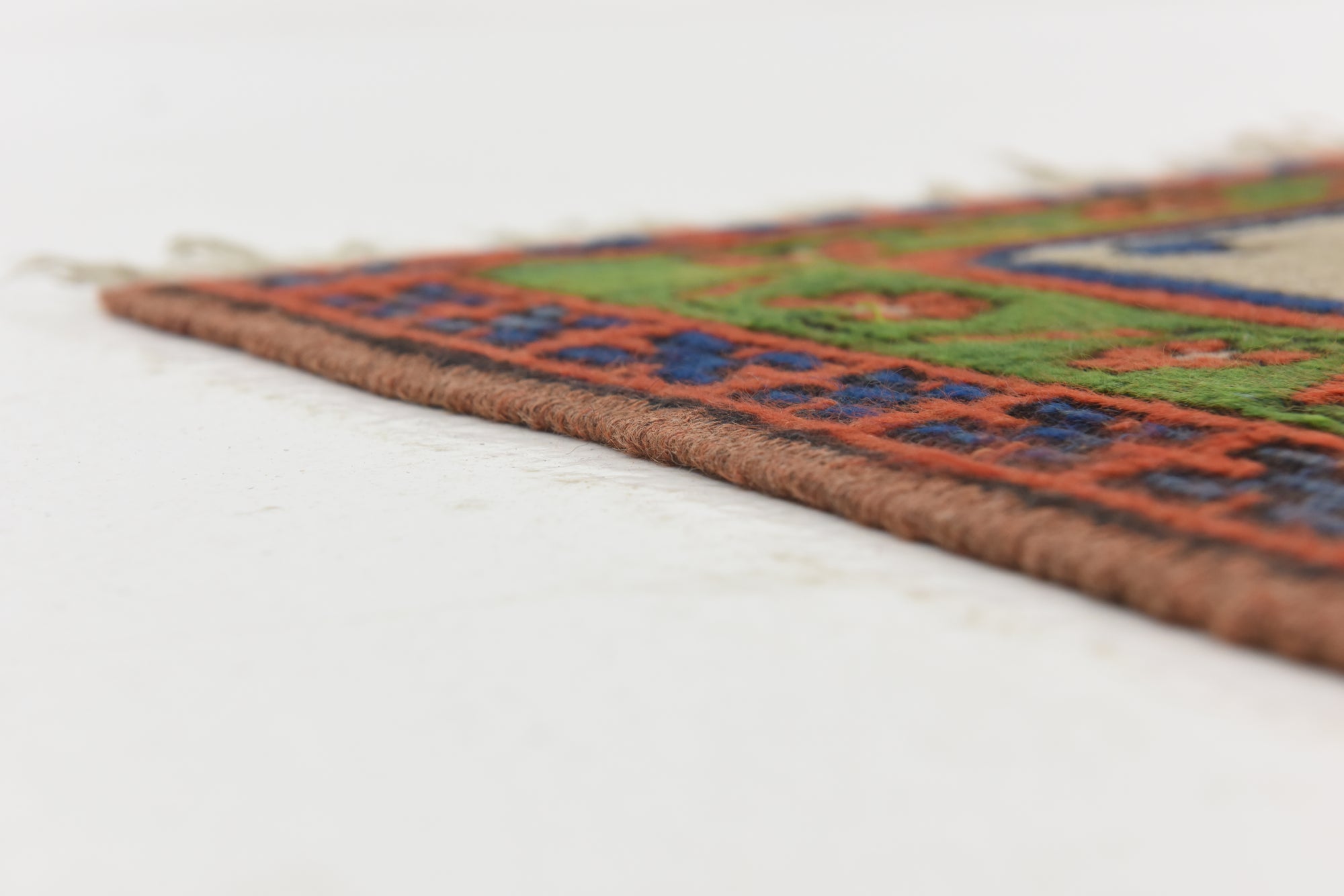 8' x 11' 4 Hand Knotted Kars Wool Rug