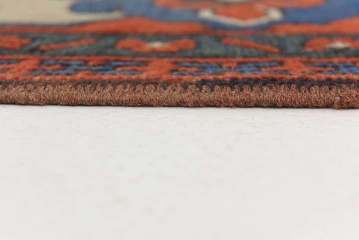8' x 11' 4 Hand Knotted Kars Wool Rug
