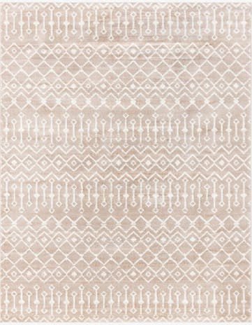 Beige Kasbah Trellis Rug