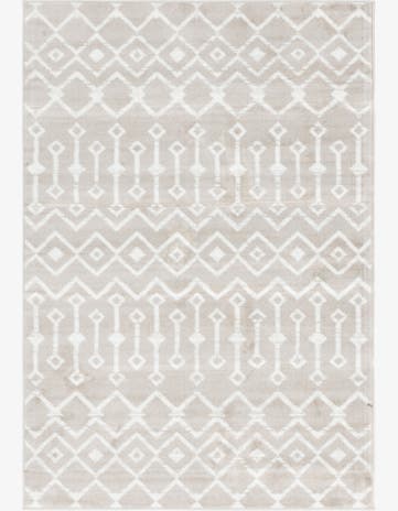 Beige Kasbah Trellis Rug