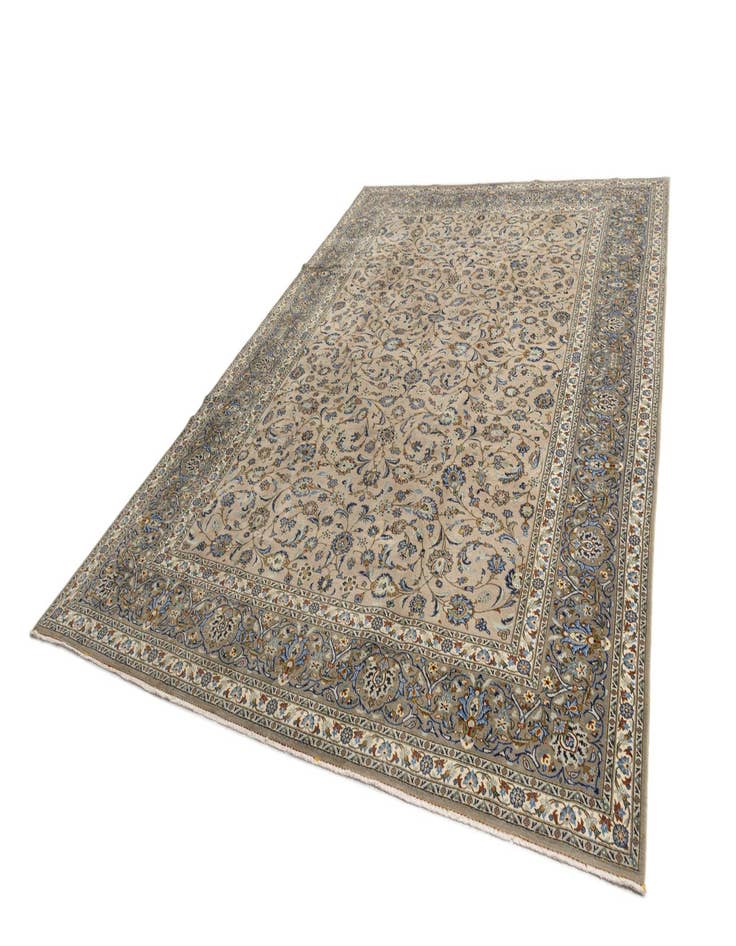 Detail image of 9' 11 x 13' 10 Kashan Wool Rug