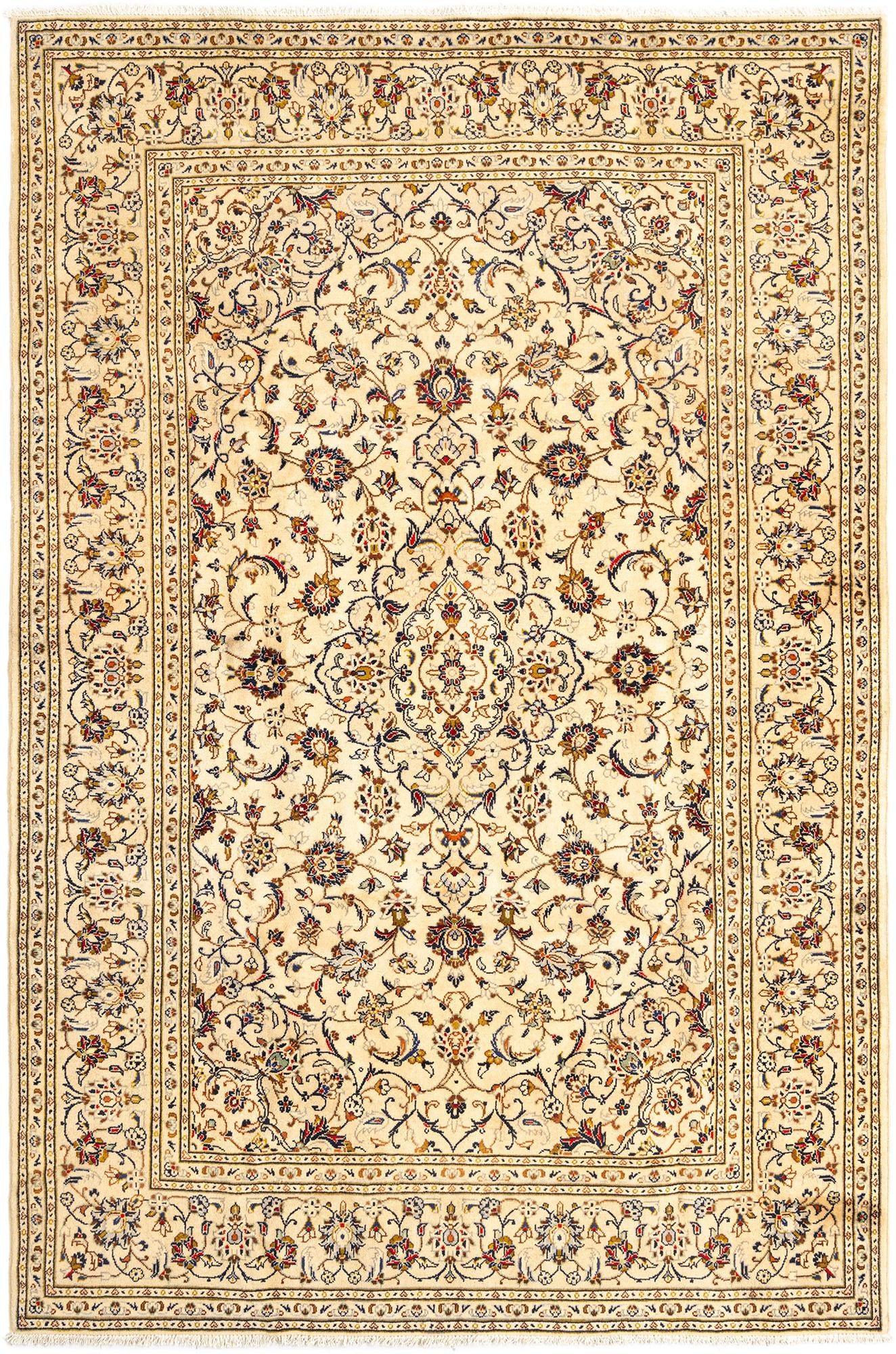 6' 6 x 9' 11 Kashan Rug