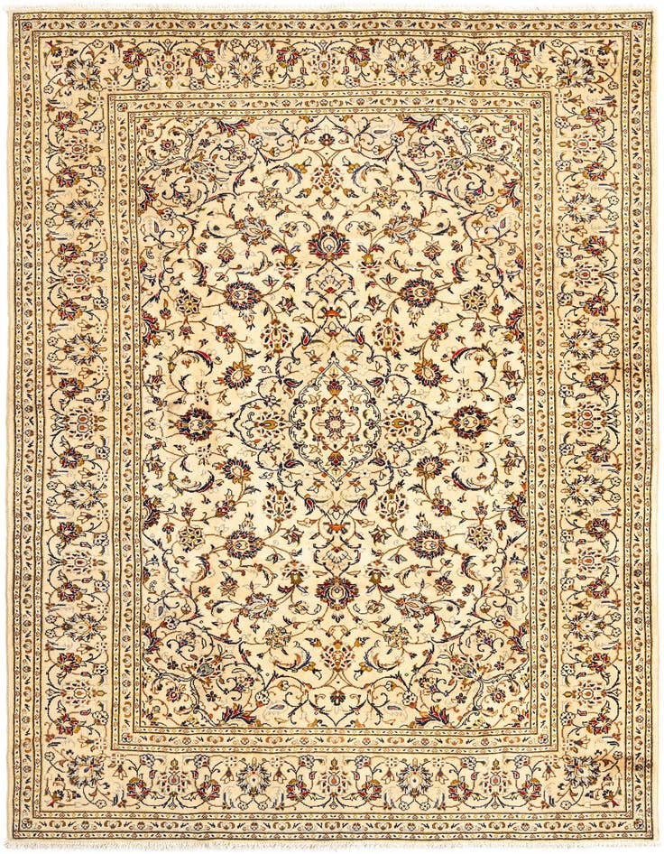Detail image of 6' 6 x 9' 11 Kashan Rug