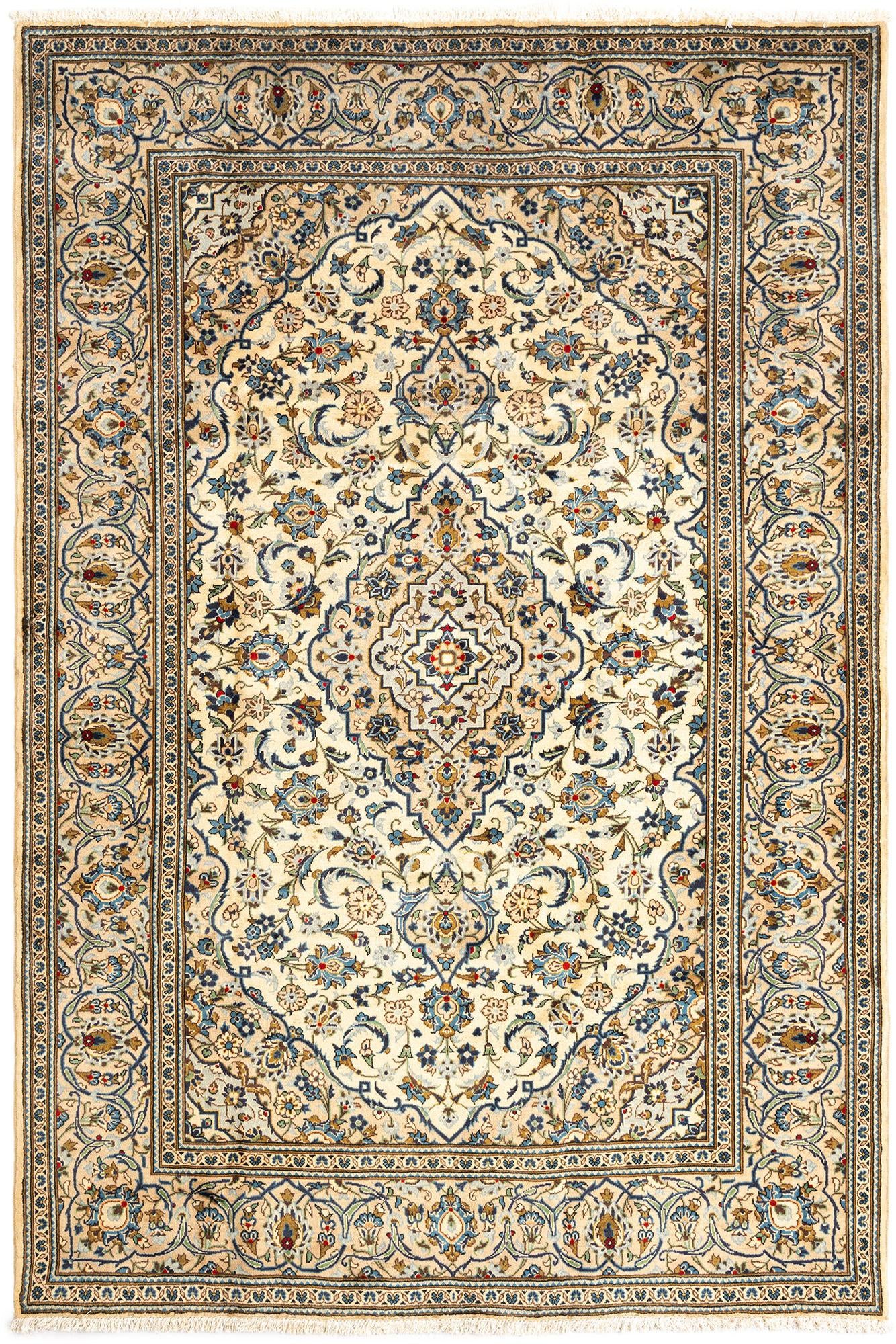 6' 7 x 10' 1 Kashan Rug
