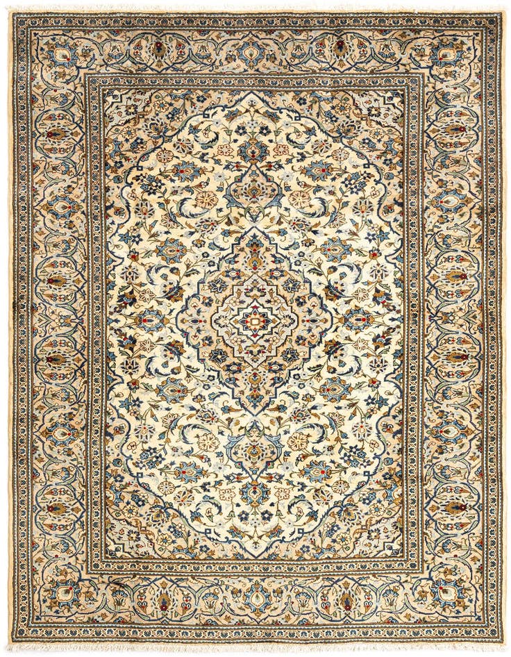 Detail image of 6' 7 x 10' 1 Kashan Rug