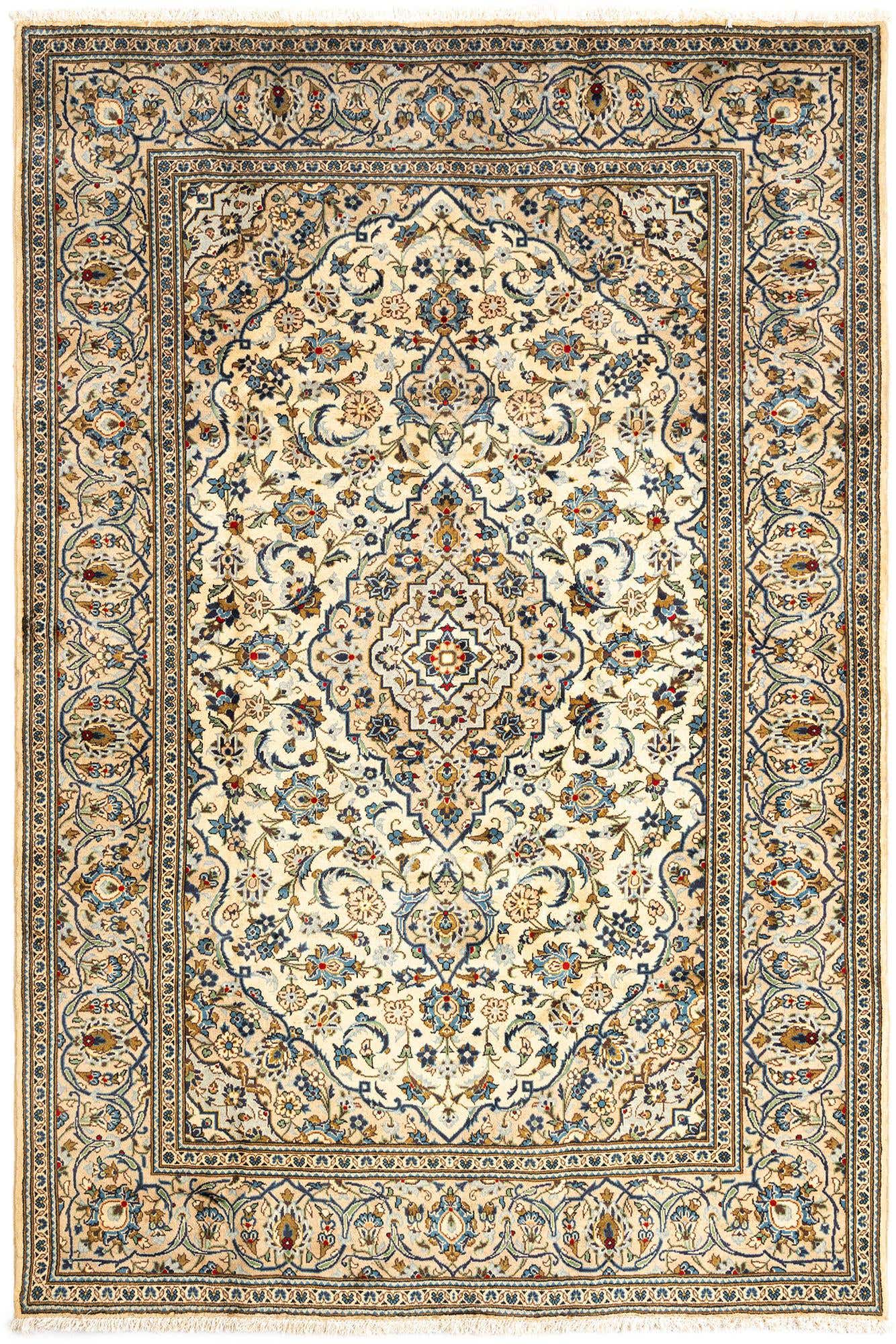 6' 7 x 10' 1 Kashan Rug