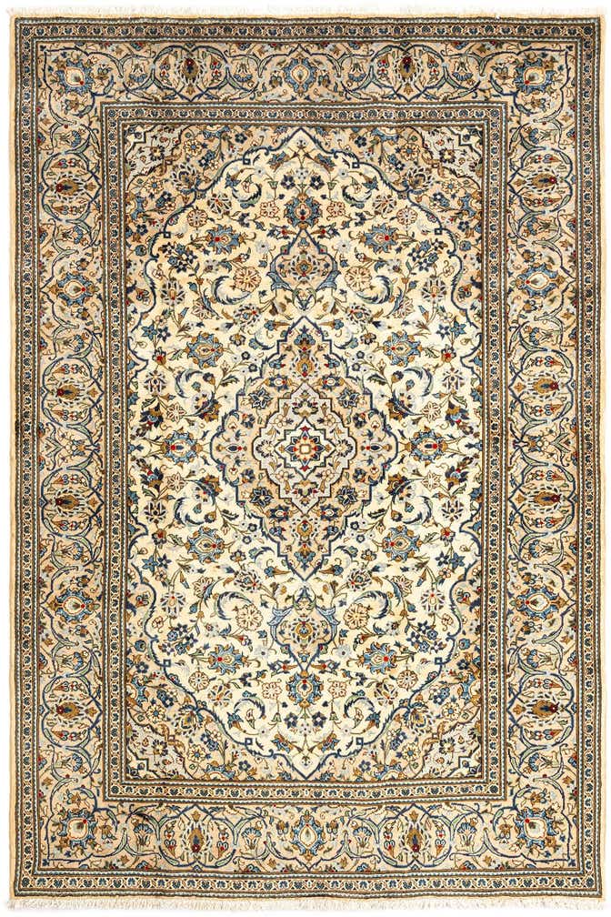 6' 7 x 10' 1 Kashan Rug