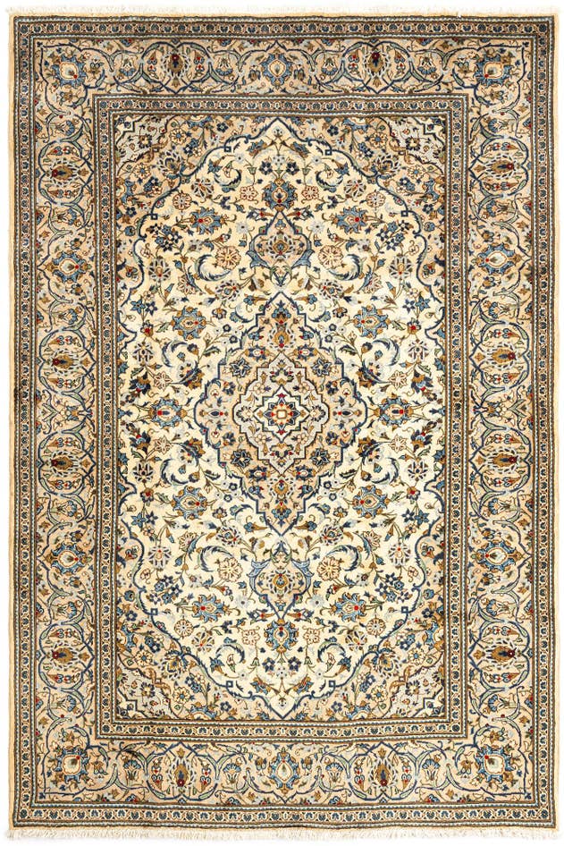 Detail image of 6' 7 x 10' 1 Kashan Rug