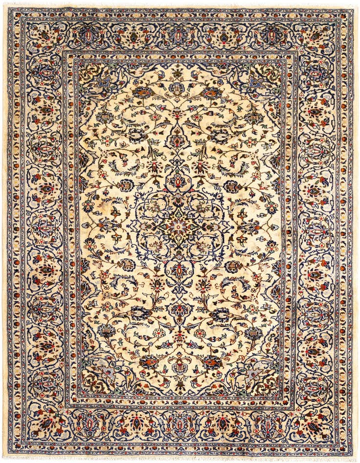 Detail image of 6' 9 x 9' 10 Kashan Rug