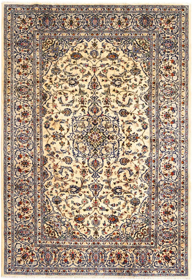 Detail image of 6' 9 x 9' 10 Kashan Rug