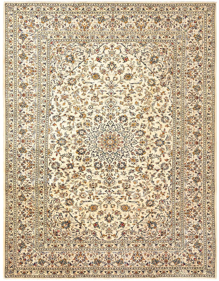 Detail image of 8' 1 x 11' 2 Kashan Rug