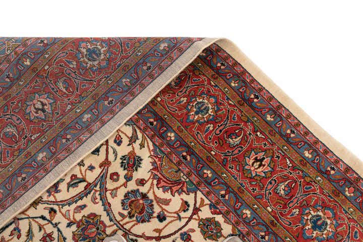 9' 3 x 12' 10 Kashan Rug