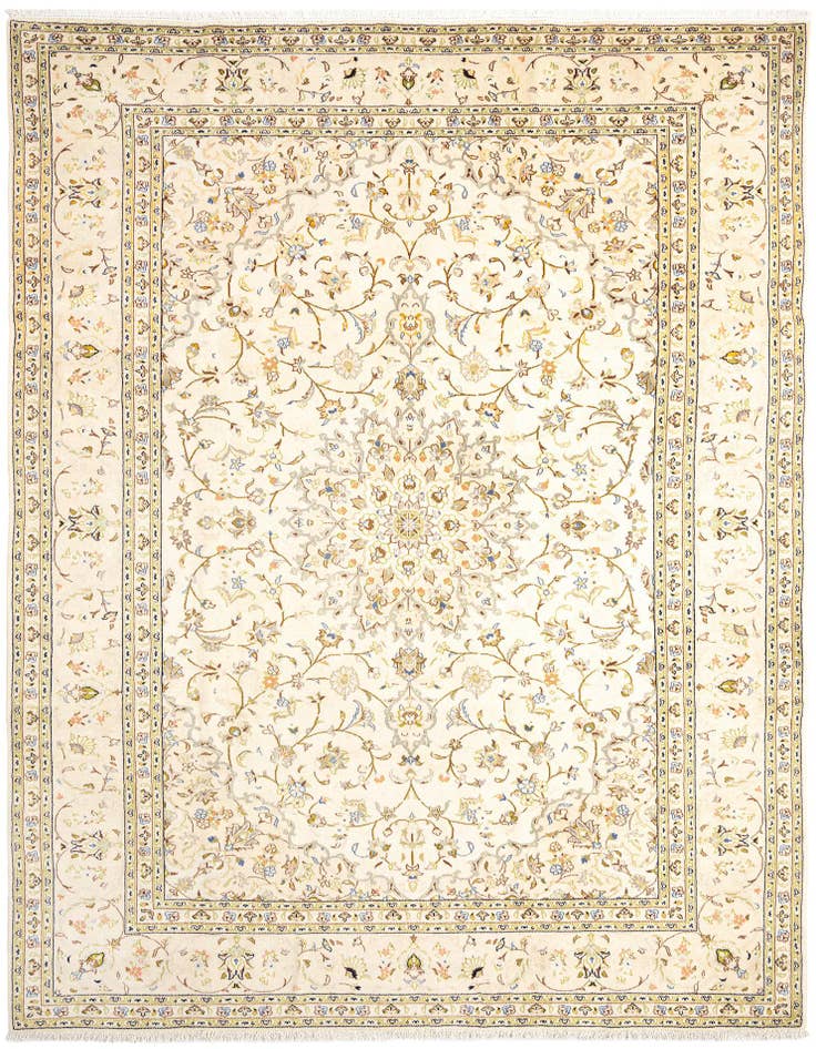 Detail image of 8' 2 x 10' 11 Kashan Wool Rug