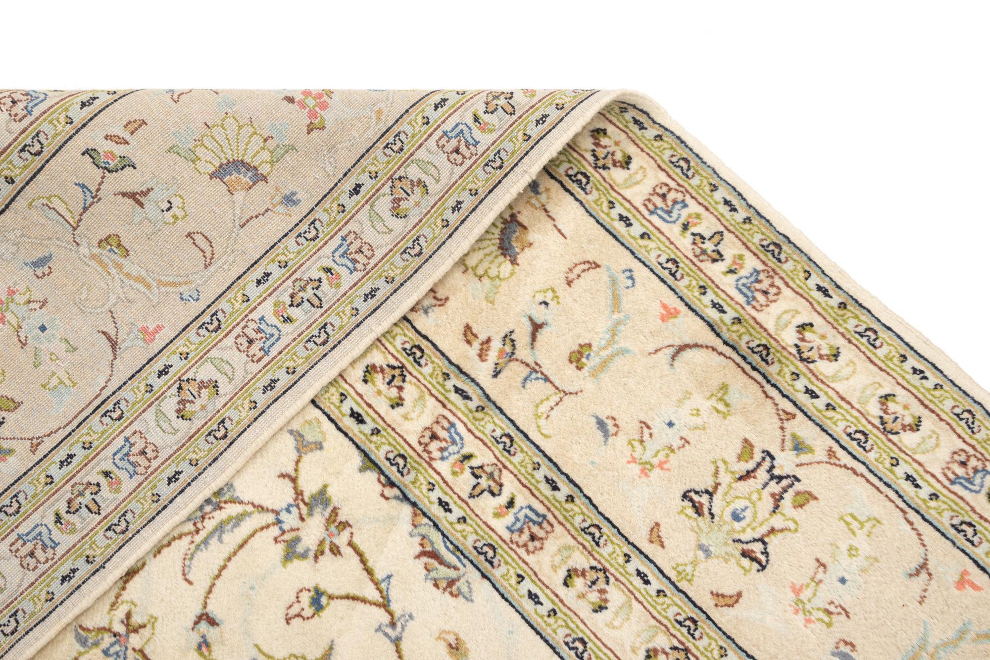 8' 6 x 11' 1 Kashan Wool Rug
