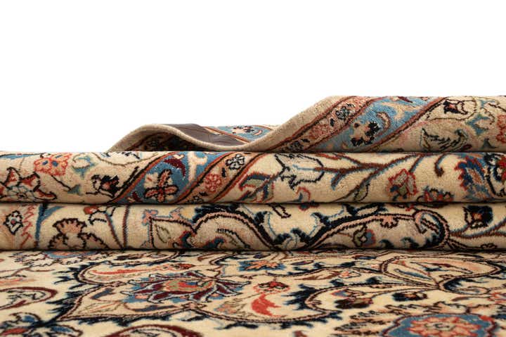 8' 2 x 11' 1 Kashan Wool Rug