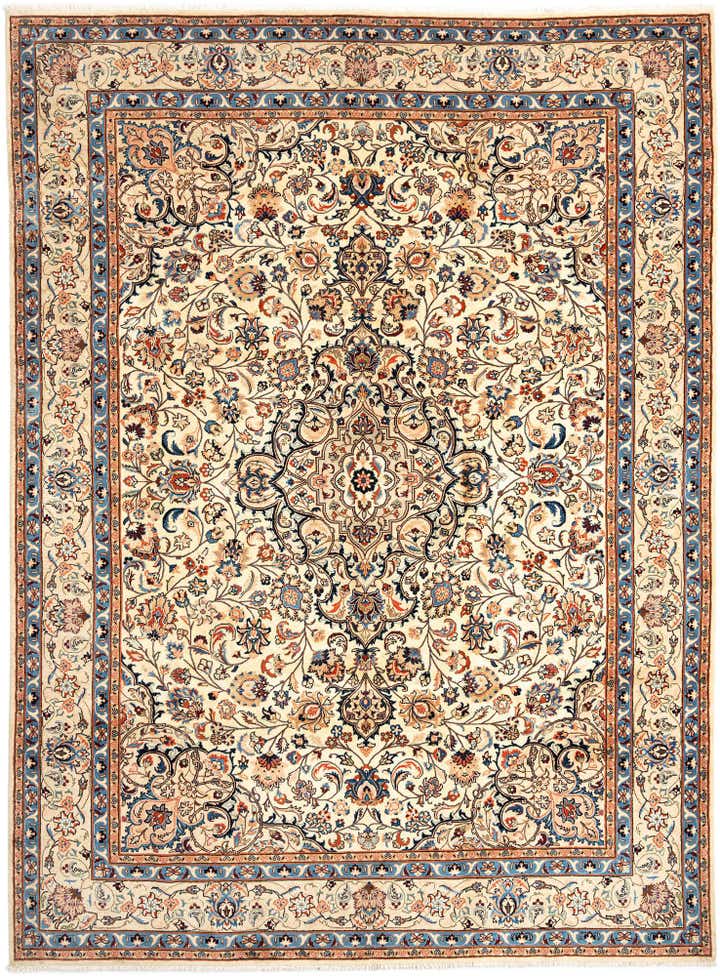 8' 2 x 11' 1 Kashan Wool Rug