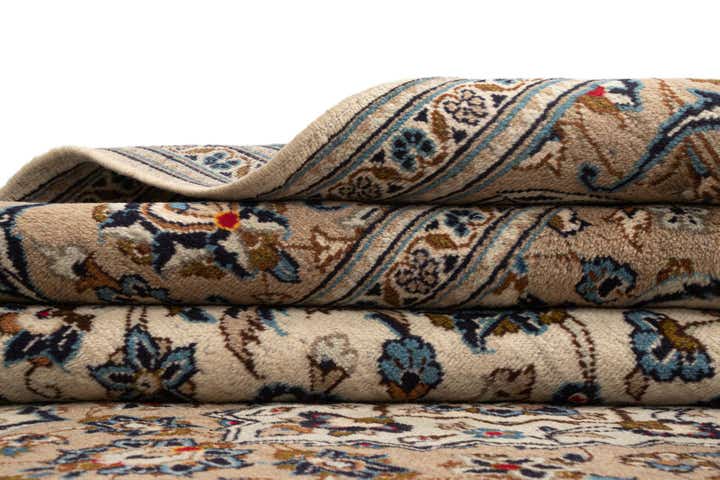 8' x 11' 9 Kashan Wool Rug