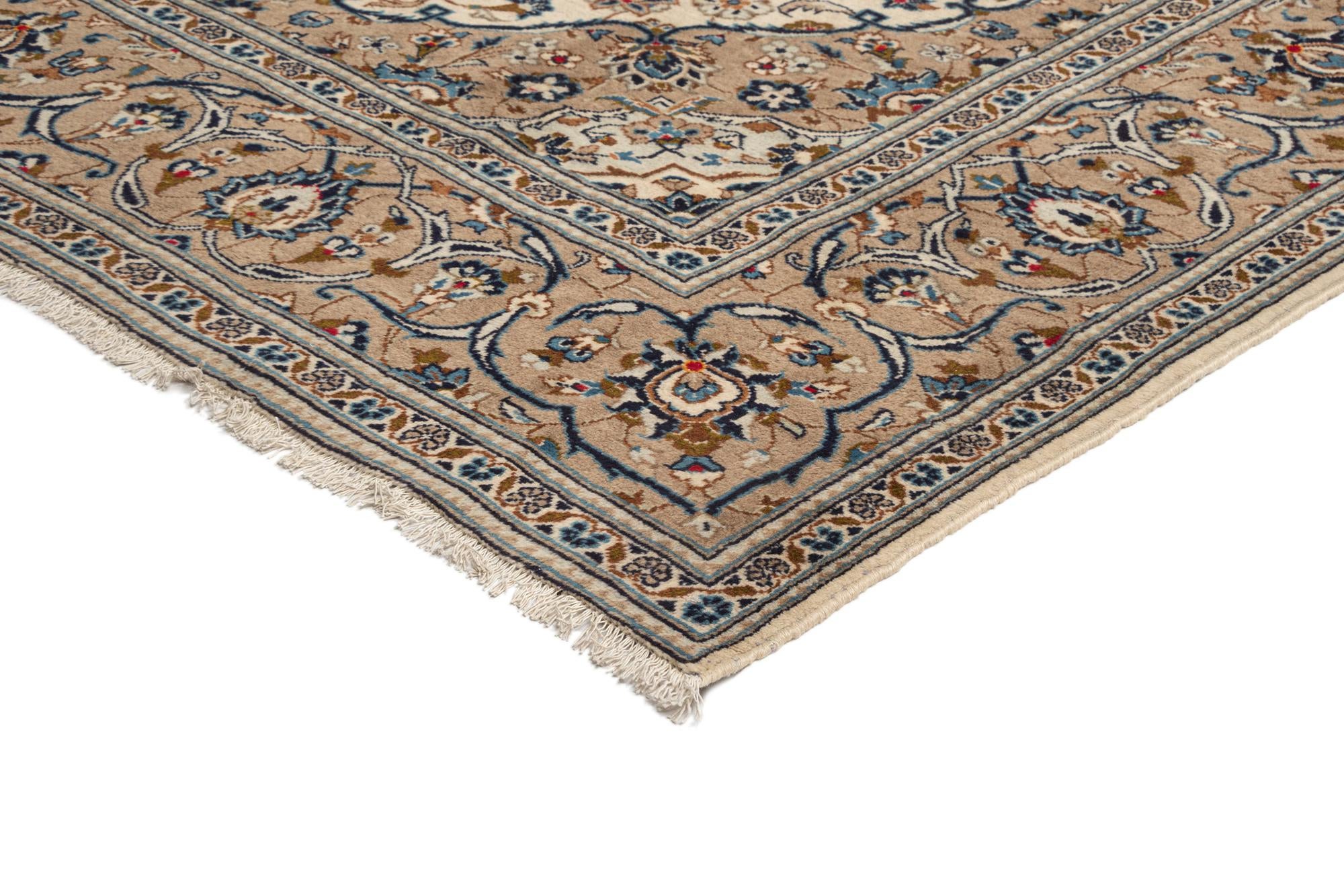 8' x 11' 9 Kashan Wool Rug