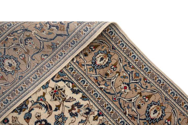 8' x 11' 9 Kashan Wool Rug