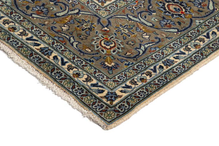 Detail image of 8' 2 x 11' 3 Kashan Wool Rug