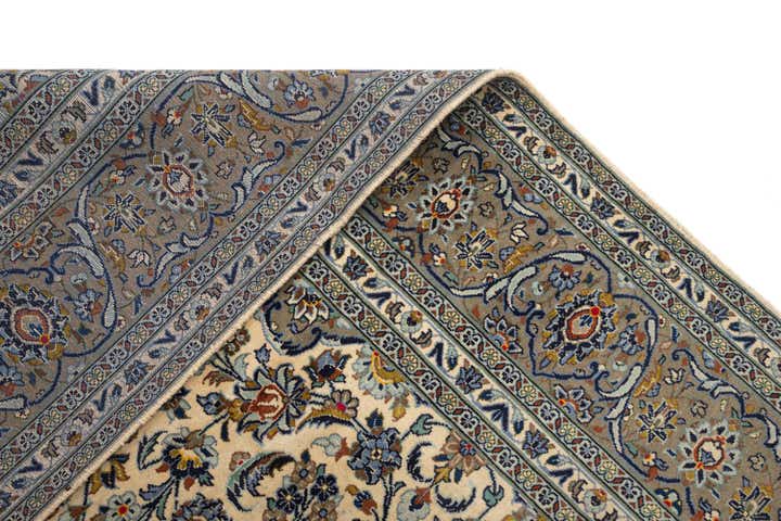 8' 2 x 11' 3 Kashan Wool Rug