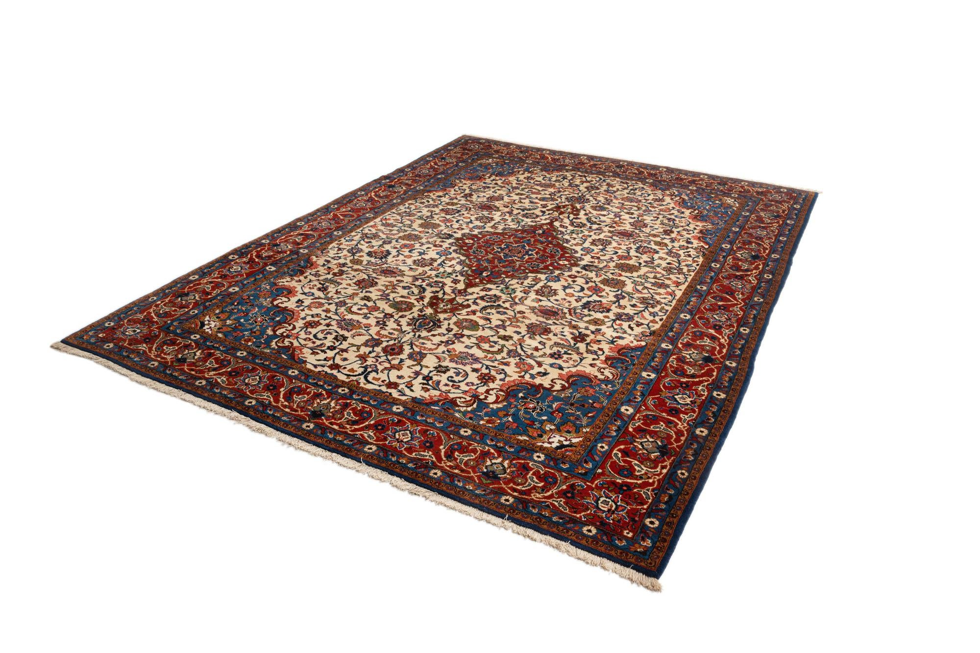 8' 5 x 11' 3 Kashan Wool Rug