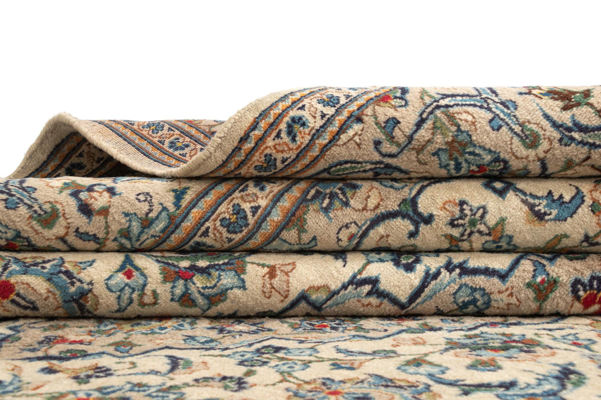 6' 5 x 9' 11 Kashan Wool Rug