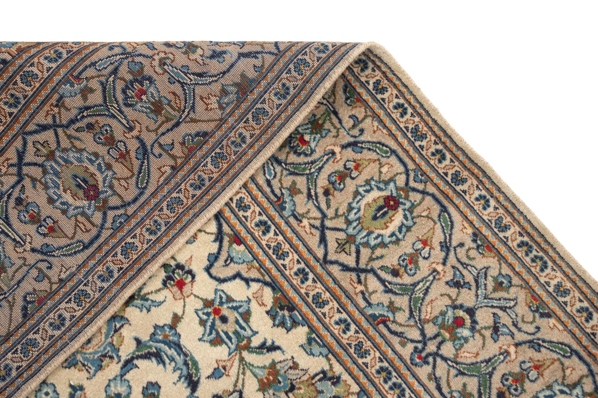 6' 5 x 9' 11 Kashan Wool Rug
