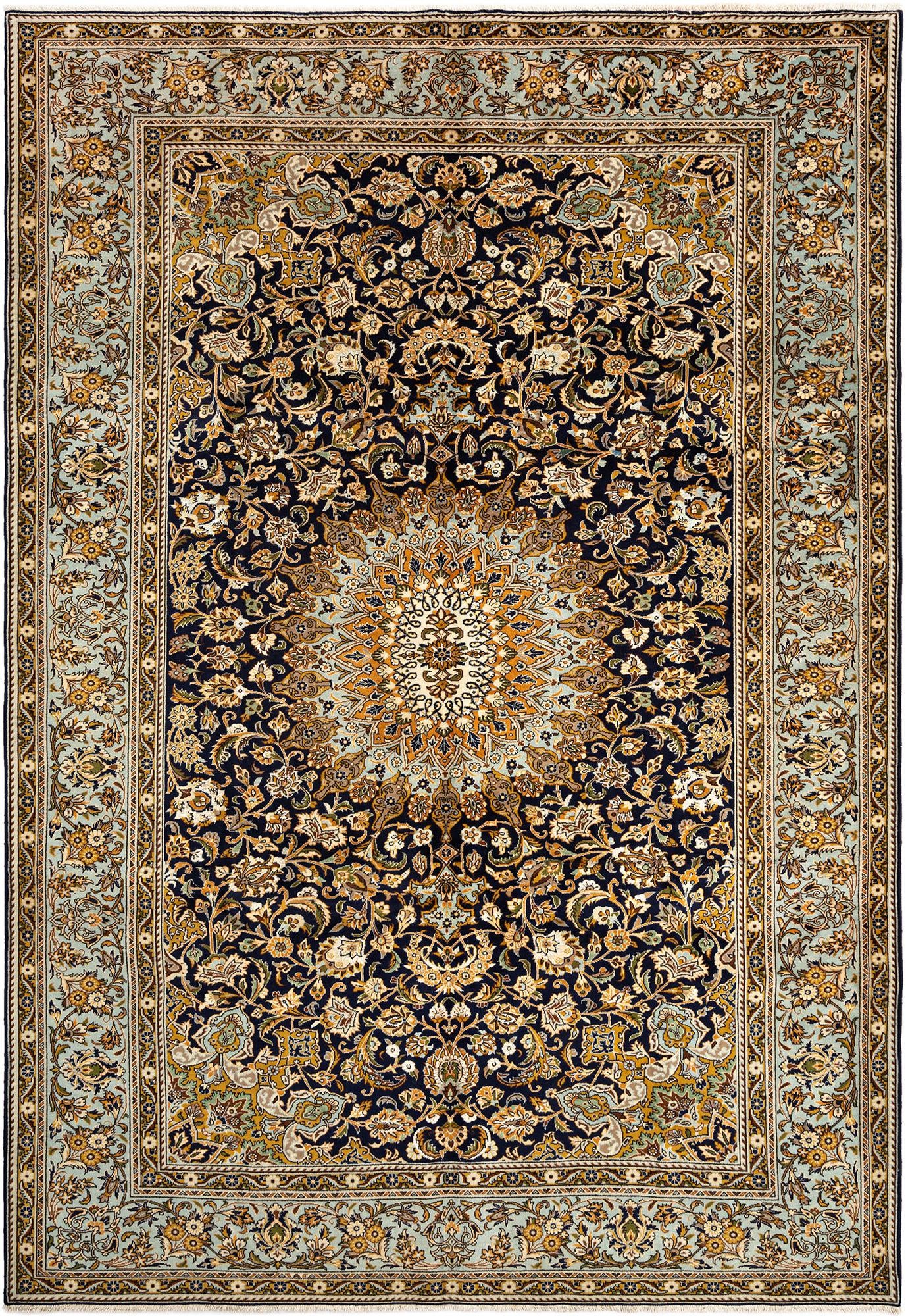7' 1 x 10' 2 Kashan Wool Rug