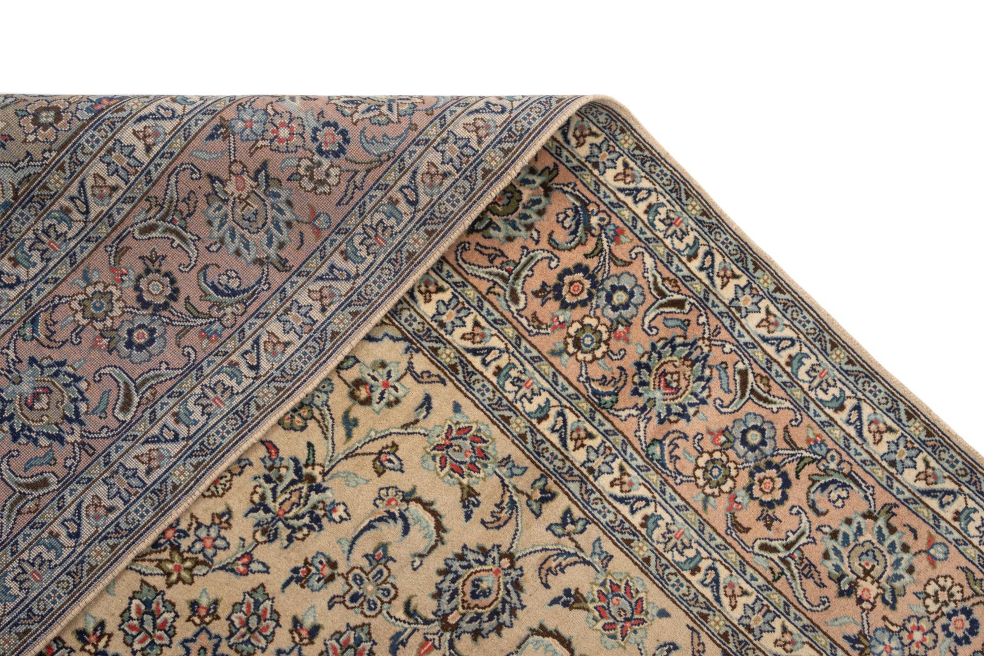6' 5 x 9' 9 Kashan Wool Rug