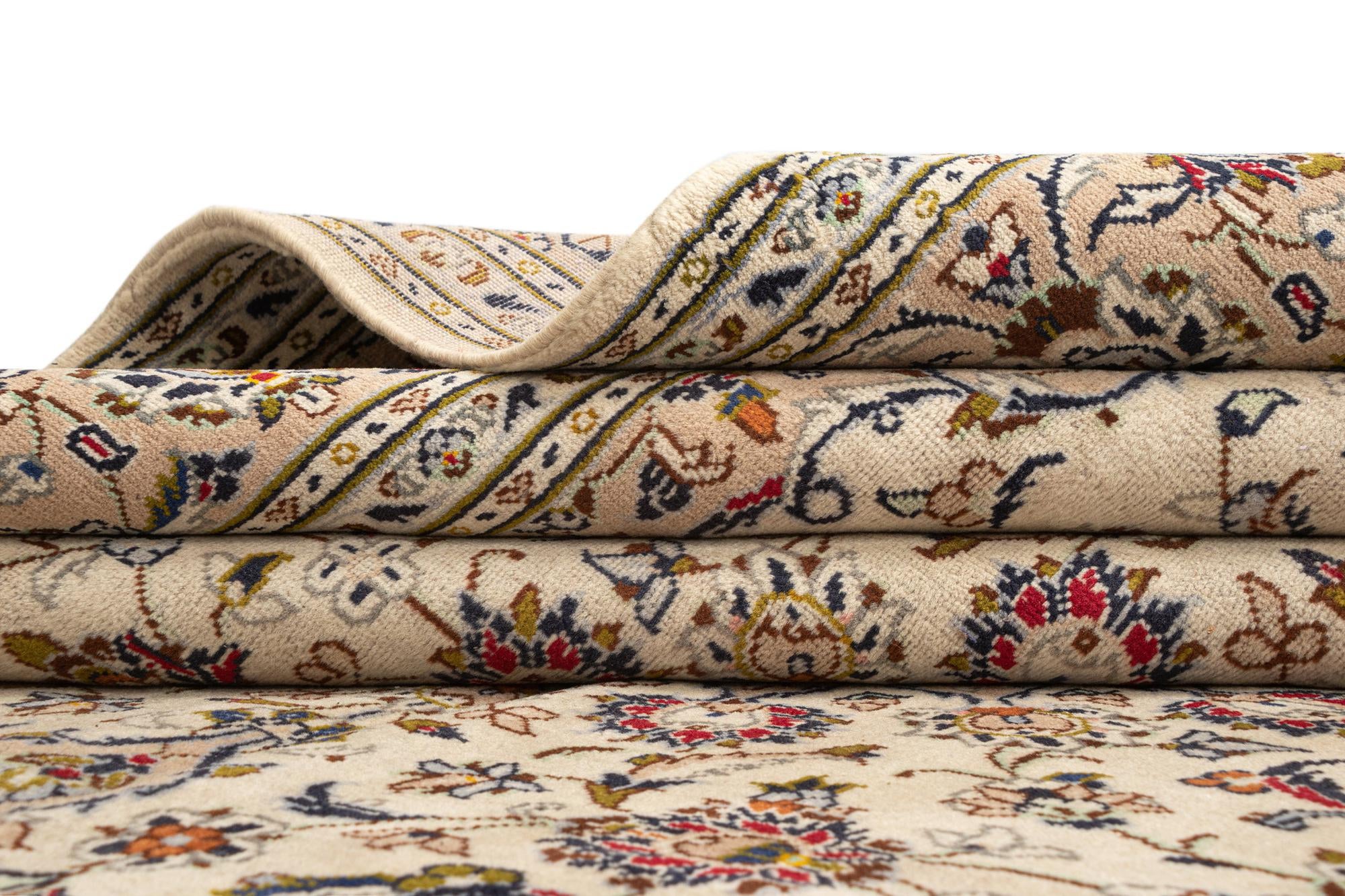 6' 5 x 9' 11 Kashan Wool Rug
