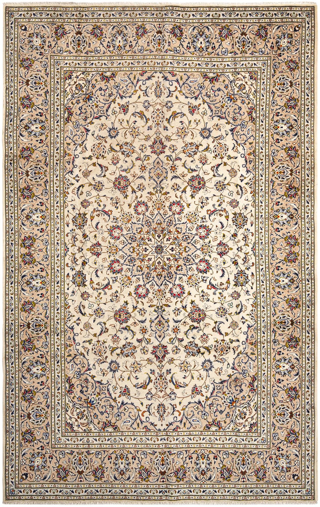 6' 5 x 9' 11 Kashan Wool Rug